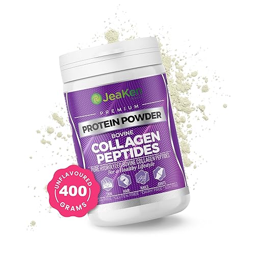 JeaKen - Unflavored Collagen Peptides Powder from Grass-Fed Bovine Sources - Sugar-Free Hydrolyzed Collagen JeaKenAu supplements