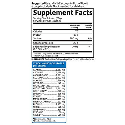 Garden of Life Grass Fed Collagen Peptides Powder – Unflavored Collagen Powder Garden of LifeUS supplements
