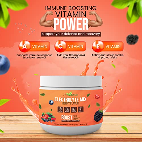 Electrolyte Powder - Refreshing Workout Recovery Electrolytes, Sugar Free, Gluten Free Pride Naturals, IncUS supplements