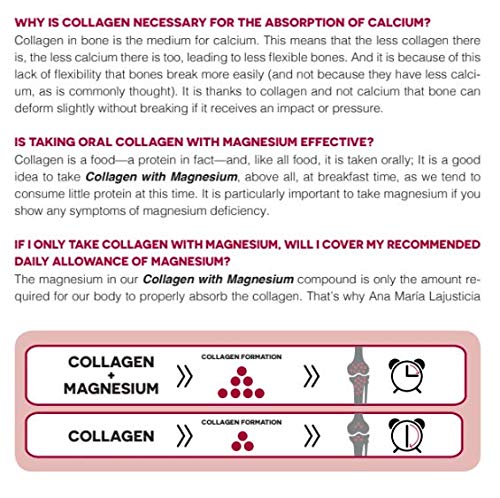 Ana Maria Lajusticia – Collagen with magnesium and vit c – 350 grams (strawberry flavour) Ana María LajusticiaAu supplements