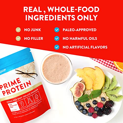 Equip Foods Prime Protein - Grass Fed Beef Protein Powder Isolate - Gluten Free Carnivore EquipUS supplements