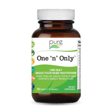 One n Only Whole Food Multivitamin by Pure Essence - Super Energetic Once a Day with Superfoods, Minerals, Enzymes PURE ESSENCE LABSAu supplements