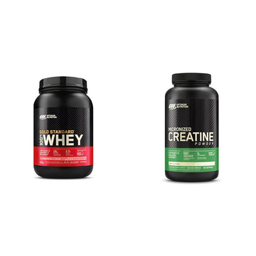 Optimum Nutrition Gold Standard 100% Whey Protein Powder, Strawberries & Cream Optimum NutritionAu supplements