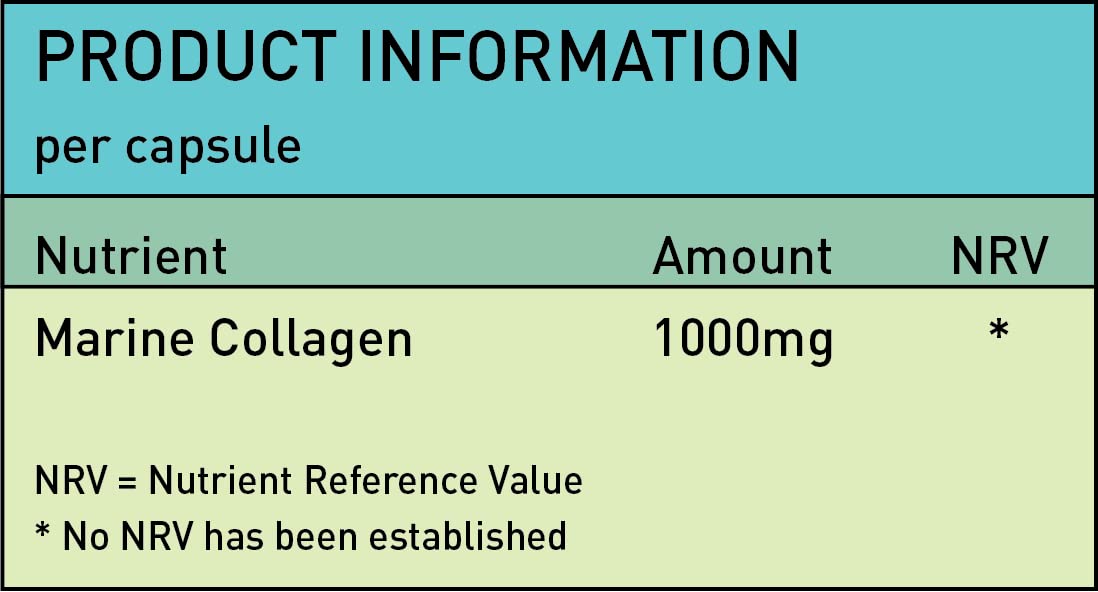 Nutrivolv Collagen Marine (1000mg) Supplement for Skin , Anti Ageing NutrivolvAu supplements