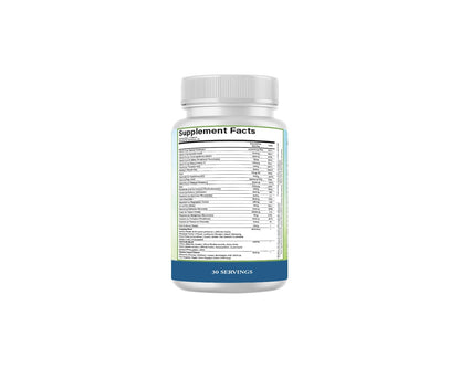 PURE Adult Multivitamin with Vitamins A, C, D3, B12, Minerals, Digestive Enzymes, 90 Capsules, 30 Servings PUREUS supplements