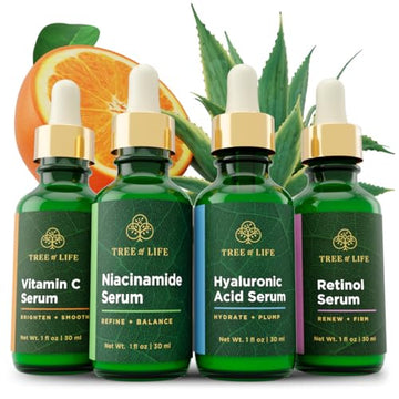 Tree of Life Advanced Regimen - 4ct x 1 Fl Oz - Niacinamide Serum (Refine) Tree of Life BeautyAu supplements