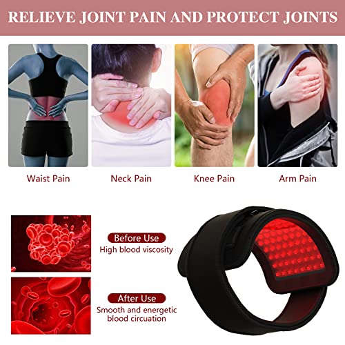Red Light Therapy Belt, Infrared Light Therapy Wrap Red Light Therapy Device for Body, Pain Relief JitesyAu supplements