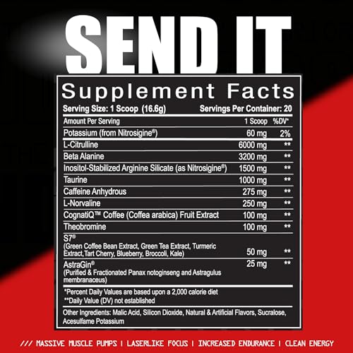 UXO Send IT Preworkout (Blue Hawaiian Flavor) UXO SupplementsAu supplements