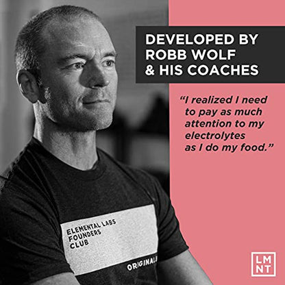 LMNT Zero-Sugar Electrolytes - Raspberry Salt - Hydration Powder Packets | No Dodgy Drink LMNTUS supplements