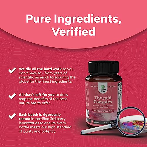 Advanced Thyroid Support for Women with Ashwagandha - Adaptogenic Thyroid Supplement Natures CraftAu supplements