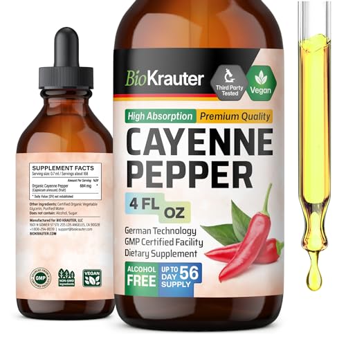 MAUWE HERBS Cayenne Pepper Supplement - Organic Cayenne Pepper Tincture MAUWE HERBSAu supplements