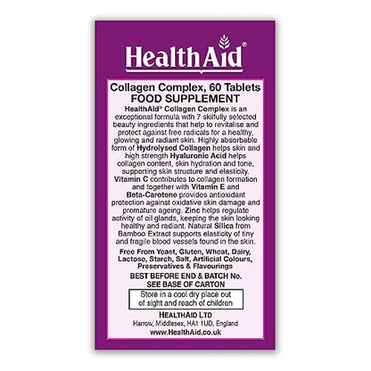 HealthAid Collagen Complex Tablets, 60 HealthAidUS supplements