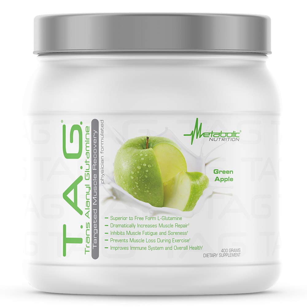 Metabolic Nutrition, TAG, Trans Alanyl Glutamine, 100% L-Glutamine Peptide Powder Metabolic NutritionUS supplements