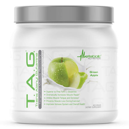 Metabolic Nutrition, TAG, Trans Alanyl Glutamine, 100% L-Glutamine Peptide Powder Metabolic NutritionUS supplements