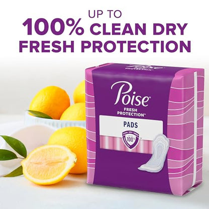 Poise Incontinence Pads & Postpartum Incontinence Pads, 6 Drop Ultimate PoiseUS supplements