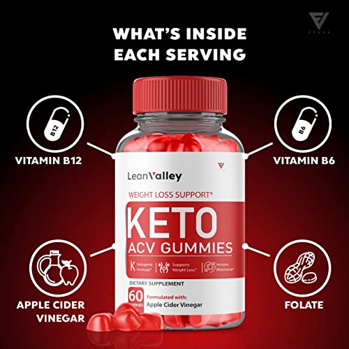 (2 Pack) Lean Valley Keto ACV Gummies Advanced Weight Loss Formula - Lean Valley FyvusAu supplements