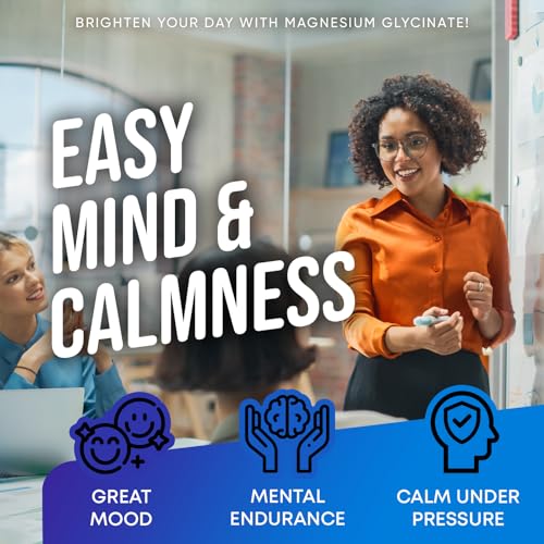 Magnesium Glycinate 500MG - Magnesium for Sleep - High Absorption Chelated Magnesiu JOYLI NutritionUS supplements