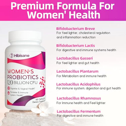 120 Billion CFU Probiotic - Menopause Support Probiotics for Women, 13-in-1 Natural NegimaUS supplements