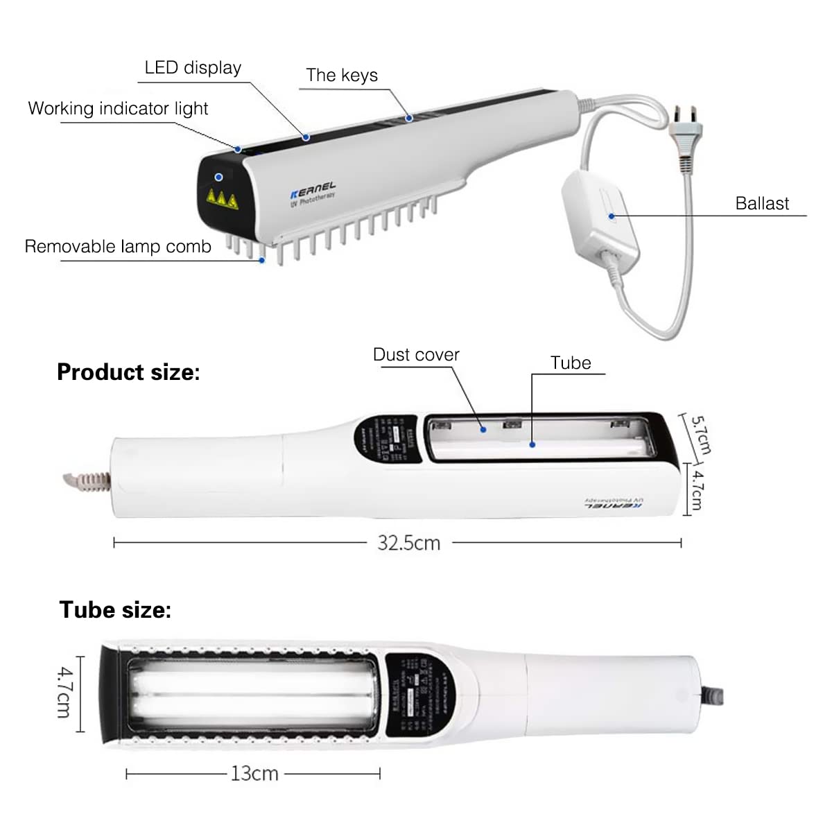 AUSPA UV Phototherapy Lamp Light Home Use Portable AUSPAAu supplements