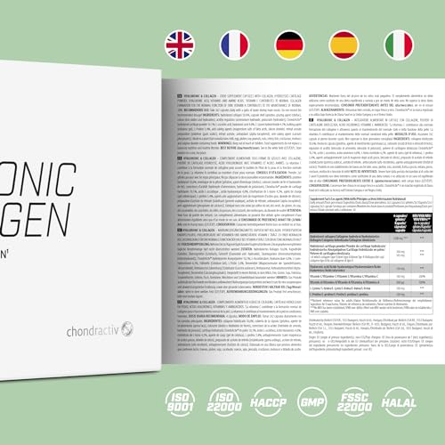 BioTechUSA Hyaluronic&Collagen, Food Supplement Capsules containing Collagen, hyaluronic Acid BioTechUSAAu supplements