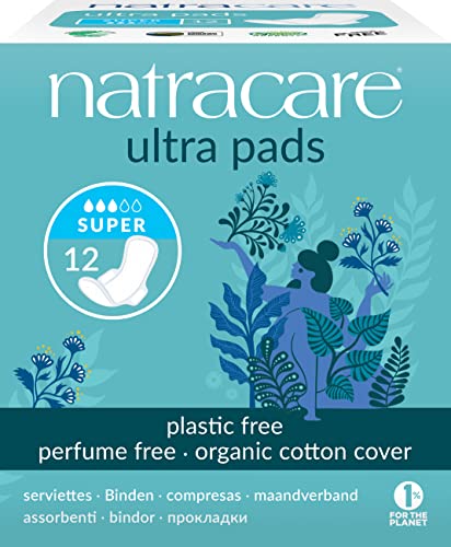 Natracare Pads Ultra Super Wings, 12 ct NATRACAREAu supplements