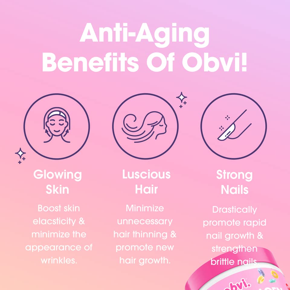 Obvi Collagen Peptides, Protein Powder, Keto, Gluten and Dairy Free, Hydrolyzed Grass ObviAu supplements