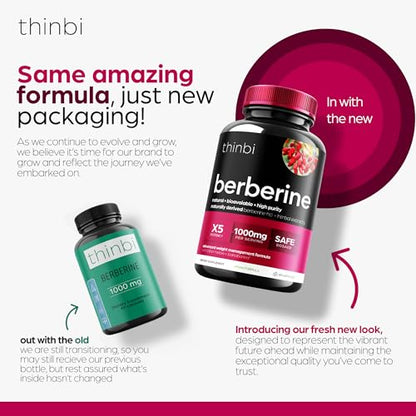 Berberine Supplement 1000mg Potent Botanical Capsules for Weight ArtnaturalsUS supplements