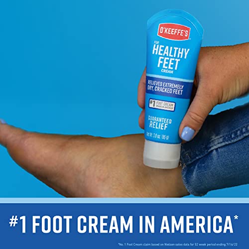 O'Keeffe's for Healthy Feet Foot Cream, 3.0 Ounce Tube and O'Keeffe's for Healthy Feet O'Keeffe'sUS supplements