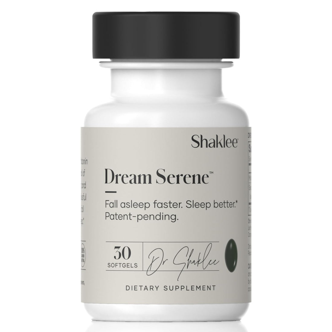 Shaklee - Dream Serene™ Melatonin Sleep Aid - Fall Asleep Faster, Wake Up Refreshed - with Melatonin, Valerian, Lemon Balm, L-Theanine - for Ultimate Beauty Sleep - 30 Softgels ShakleeAu supplements
