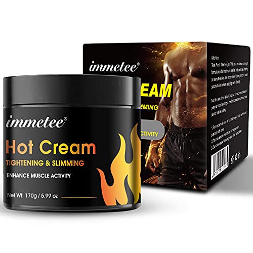 Hot Cream for Belly Fat Burner, Hot Cream Cellulite and Fat Burner, Sweat Fat Burning Gel immeteeAu supplements