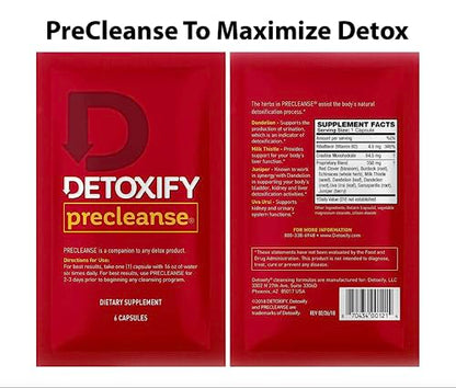Shootclhear - Detoxify readyclean Detox Drink, Herbal Precleanse Pills, 6 Panel Test, Detox ShootclhearUS supplements