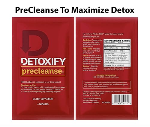 Shootclhear - Detoxify xxtraclean Detox Drink -20 0z- Herbal Precleanse Pills, 6 Panel Test ShootclhearUS supplements