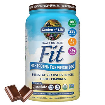 Garden of Life Raw Organic Fit Vegan Protein Powder Chocolate, 28g Plant Based Protein Garden of LifeUS supplements