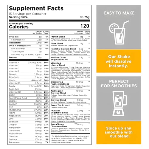HARMONIFY Meal Replacement Shake for Women with Chocolate Flavor, 15g Plant Based HARMONIFYUS supplements