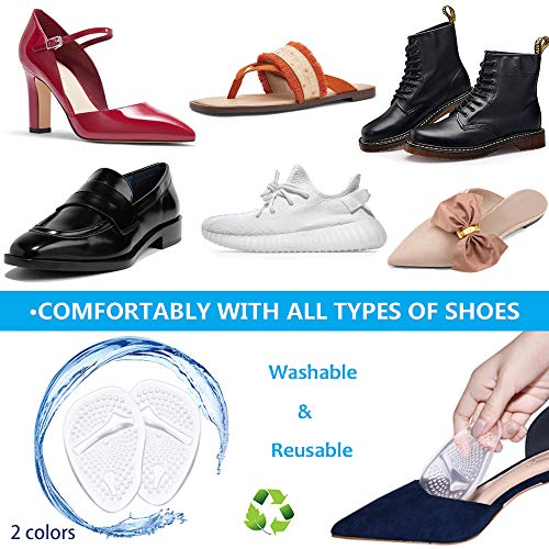 Ball of Foot Cushions, Metatarsal Pads, High Heel Inserts, Forefoot Cushions JUMPOWAu supplements