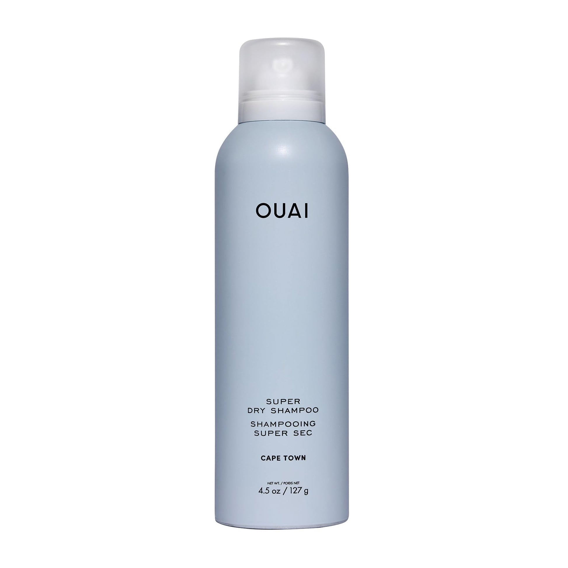 OUAI Super Dry Shampoo - Volumizing Dry Shampoo - Absorbs Oil, Dirt & Sweat - Blends Seamlessly into Hair with Zero Residue & Enriched with a Long-Lasting Scent - Cape Town (4.5 oz) OUAIAu supplements