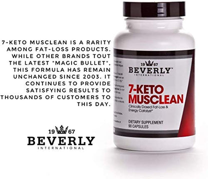 7-KETO Musclean. Lose up to 3X as Much Body Fat Without Losing Muscle Tone Beverly InternationalUS supplements