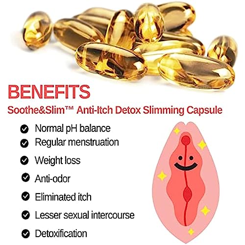 FemiPure Anti-Itch Detox Slimming Capsule Suppository,AnnieCare Instant Anti-Itch Detox tsoneooAu supplements