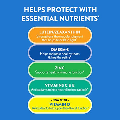 Ocuvite Eye Vitamin & Mineral Supplement, Contains Zinc, Vitamins C, E OcuviteUS supplements