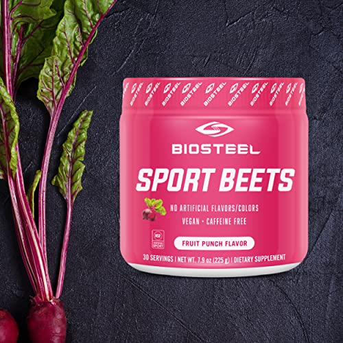 BioSteel Sports Beets Pre-Workout Powder, Non-GMO Formula, Fruit Punch, 30 Servings BioSteel SportsUS supplements