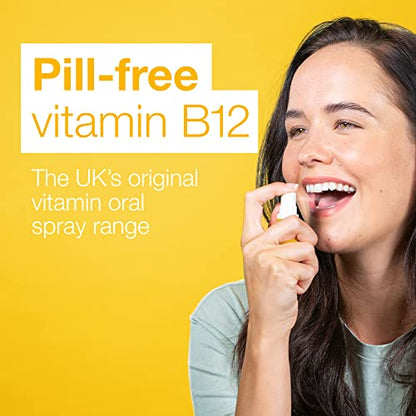 BetterYou Boost Vitamin B12 Daily Oral Spray, Pill-free Vitamin B12 Supplement for Energy Better YouUS supplements