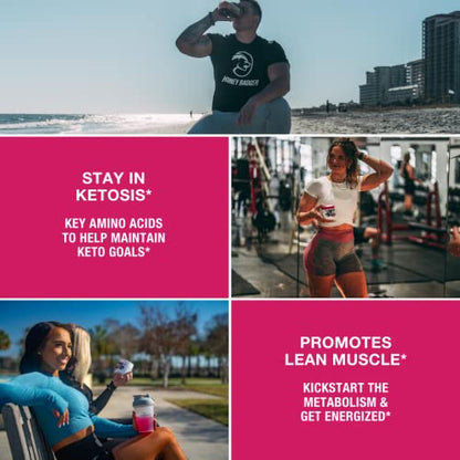 Honey Badger Pre Workout Powder, Keto Vegan Preworkout for Men & Women with Vitamin C Honey BadgerUS supplements