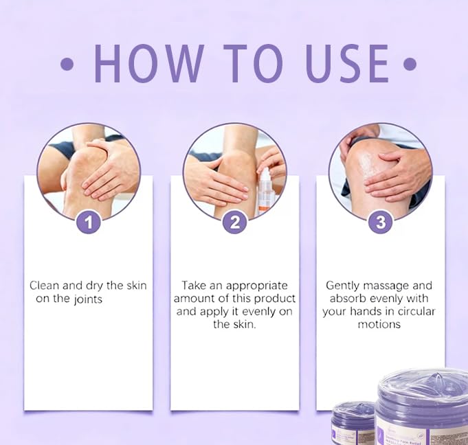 2 Tubes of Soothing Massage Gel, Suitable for Daily use - 3.53 oz. Provides Cooling Relief for Knees, Waist, Neck, Back, Shoulders, Hands, and feet. Contains Mugwort and Ginger extracts. XIFYHOAu supplements