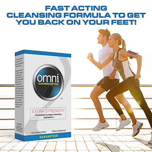 Wellgenix Omni Herbal Detox Cleanse Softgel: Fast Acting Body Detox, Quick Flush Toxin Removal WellgenixUS supplements