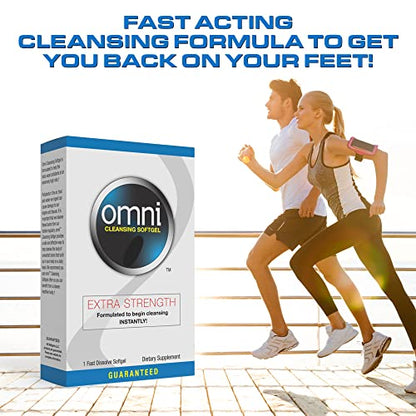 Wellgenix Omni Herbal Detox Cleanse Softgel: Fast Acting Body Detox, Quick Flush Toxin Removal WellgenixUS supplements