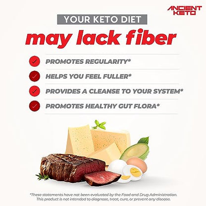 Sugar Free Keto Fiber Gummies for Adults | Keto Vitamin Supplement Ancient KetoUS supplements