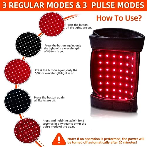 UTK Red Light Therapy for Body, 162Pcs 660nm Red Light & 54Pcs 850nm Near Infrared Light Therapy Belt UTKAu supplements