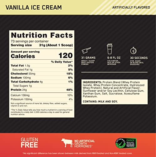 Optimum Nutrition Gold Standard 100% Whey Muscle Building and Recovery Protein Optimum NutritionAu supplements
