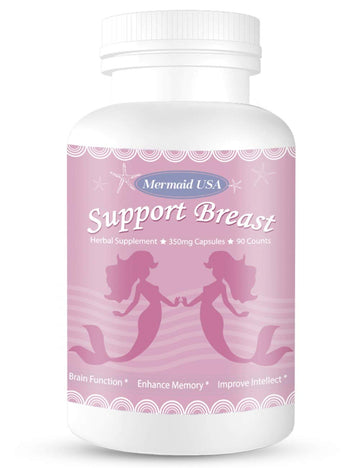 M.U Natural Breast Enhancement Pills Support Breasts Health Lift Firm Healthy Supplement Natural and Green Herb to PRO Formula Mermaid USA M.UAu supplements